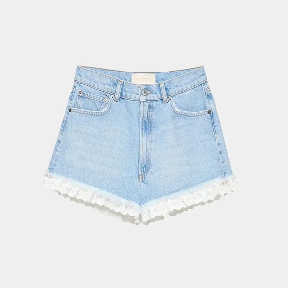 NWOT Loeffler Randall Kay Shorts Sz 6/S - Picture 3 of 3